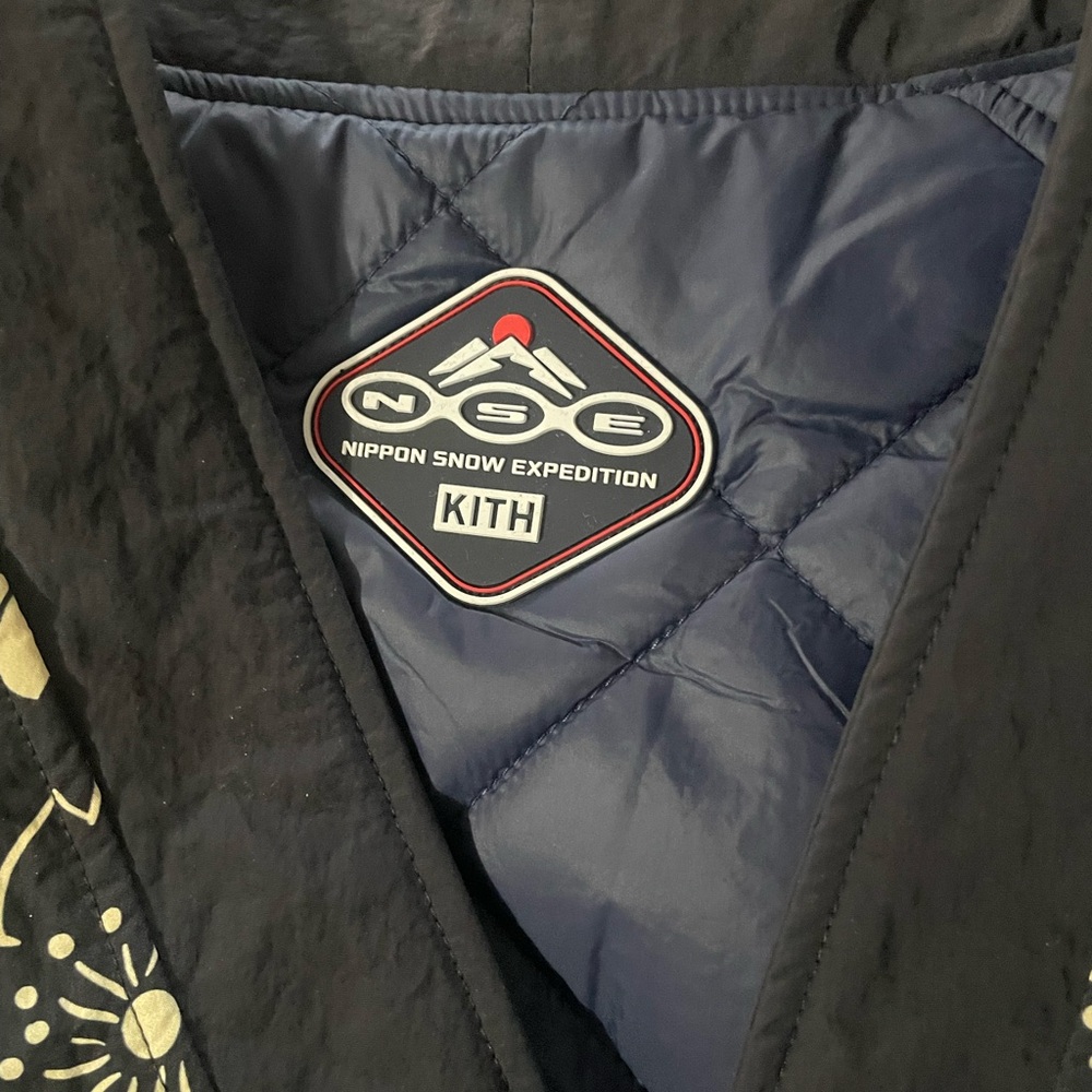 Kith Columbia NSE Reversible Nocturnal Montsuki Jacket size Large In hand - Picture 13 of 15